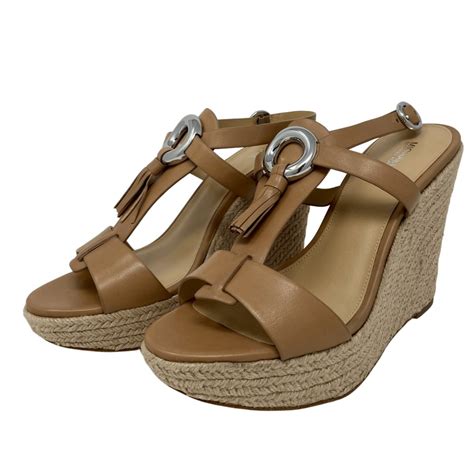 damen sandaletten keilabsatz michael kors|Michael Kors Collection Sandalen .